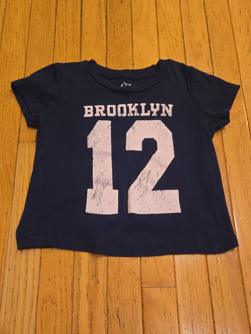 Kids' Navy 'Brooklyn 12' Graphic Tee